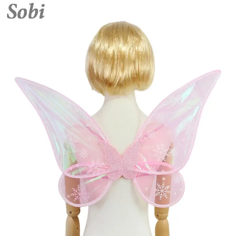 Halloween Party Dress Up Butterfly Fairy Wings Adult Kids Performance puntelli Grils Princess Angel Wings Birthday Party Decoration