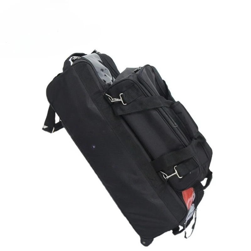 hand-pulled three-ball bag three colors optional Bowling bag
