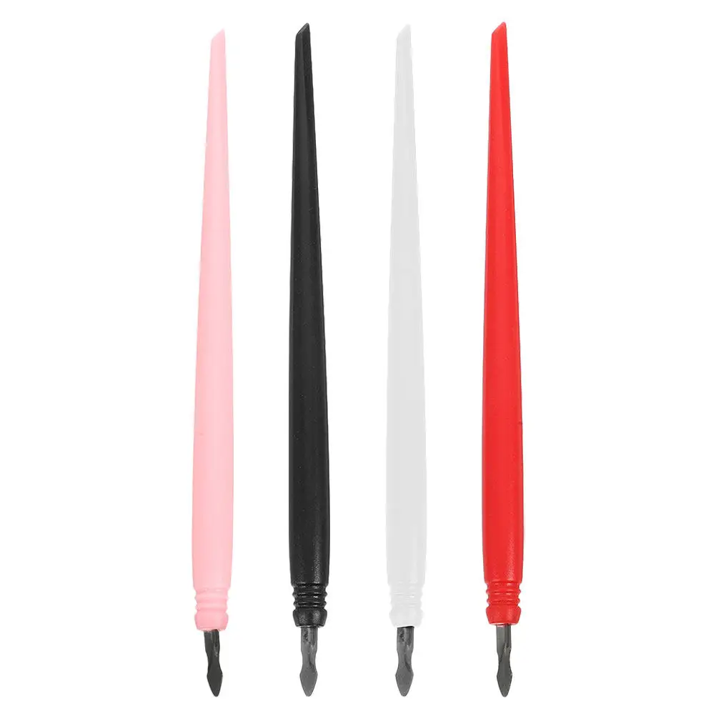 Metal Tip Scraping Pens 4 Piece Scratch Art Drawing Tools for Creative Craft Projects Easy to Use
