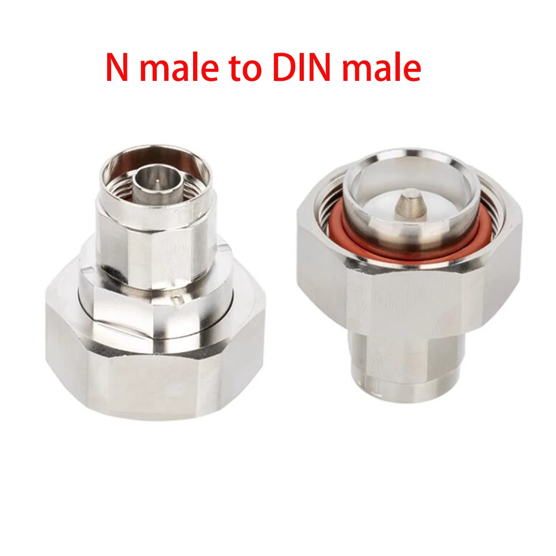 

1pc N Type Male Female to DIN Plug Jack 7/16 RF Coax Connector Adapter Straight Wholesale New