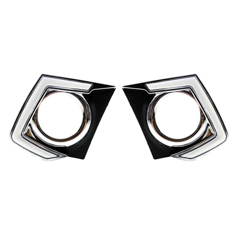 

2 шт. автомобильные светодиодные дневные ходовые огни DRL для Mitsubishi Triton L200 2015 2016 2017 2018