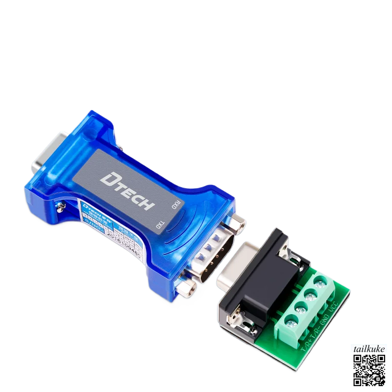 Industrial Grade RS232 to RS485 Bidirectional Converter Communication Module DT-9015