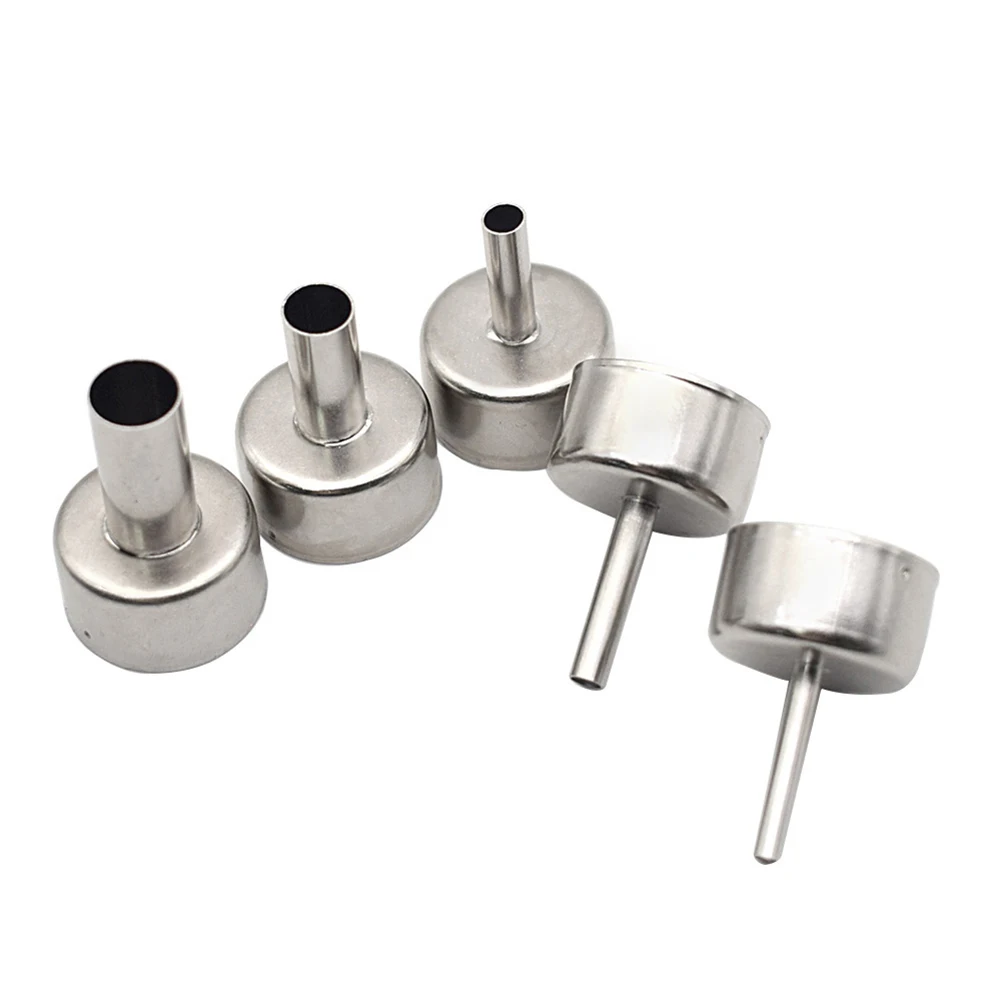 Hot Air Station Nozzle For 858D 8586 For 878 878D Nozzles 22mm 3mm/4mm/5mm/8mm/10mm 5pcs Accessories Soldering
