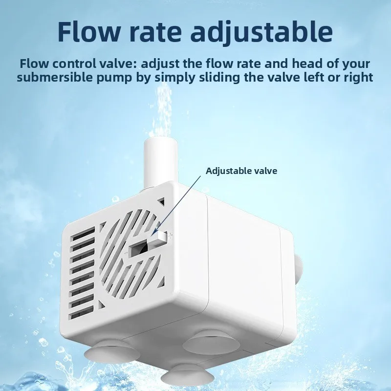 DC 5V USB Submersible Micro Water Pump Anti Dry Run For Pet Water Dispenser