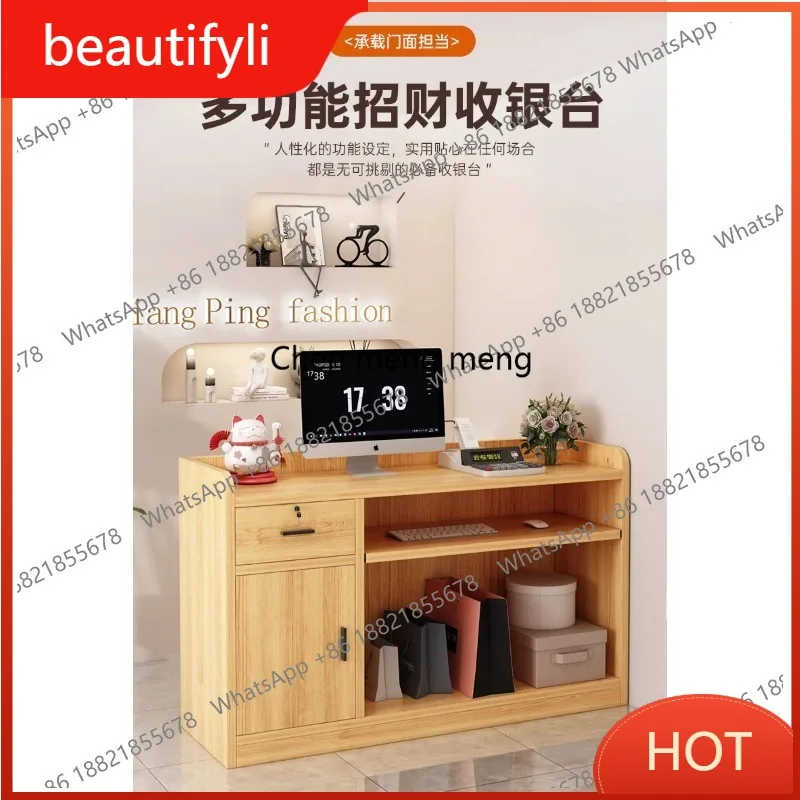 

A139 Supermarket Reception Desk Luxury Business Modern Reception Desk Market Counter Table Medical Mesa De Centro Beauty Furnitu