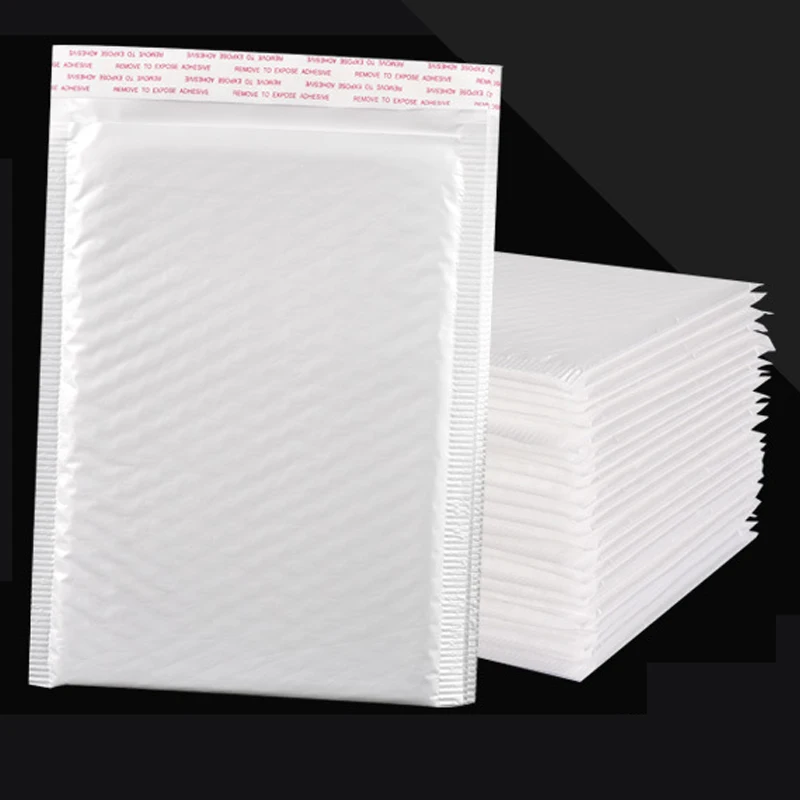 20 PCS/Lot White Foam Envelope Bags Self Seal Mailers Padded Shipping Envelopes With Bubble Mailing Bag Shipping Packages Bag