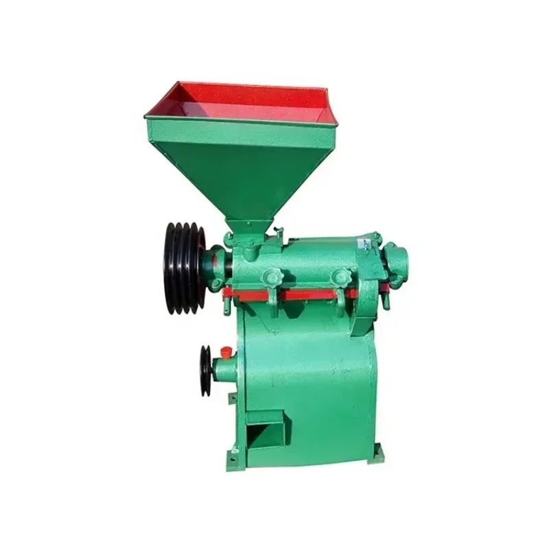 Small Corn Huller Maize Peeling Machine Grain Processing Corn Peeling and Grits Making Machine