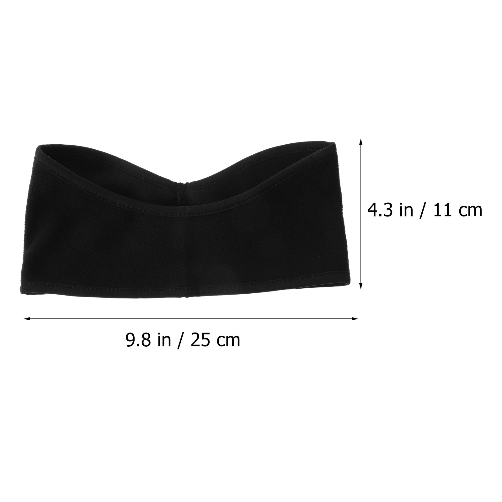 

3pcs Winter Headband Warm Ear Warmer Fleece Cycling Headband Outdoor Lightweight Unisex Cold Weather Accessory Soft for Women