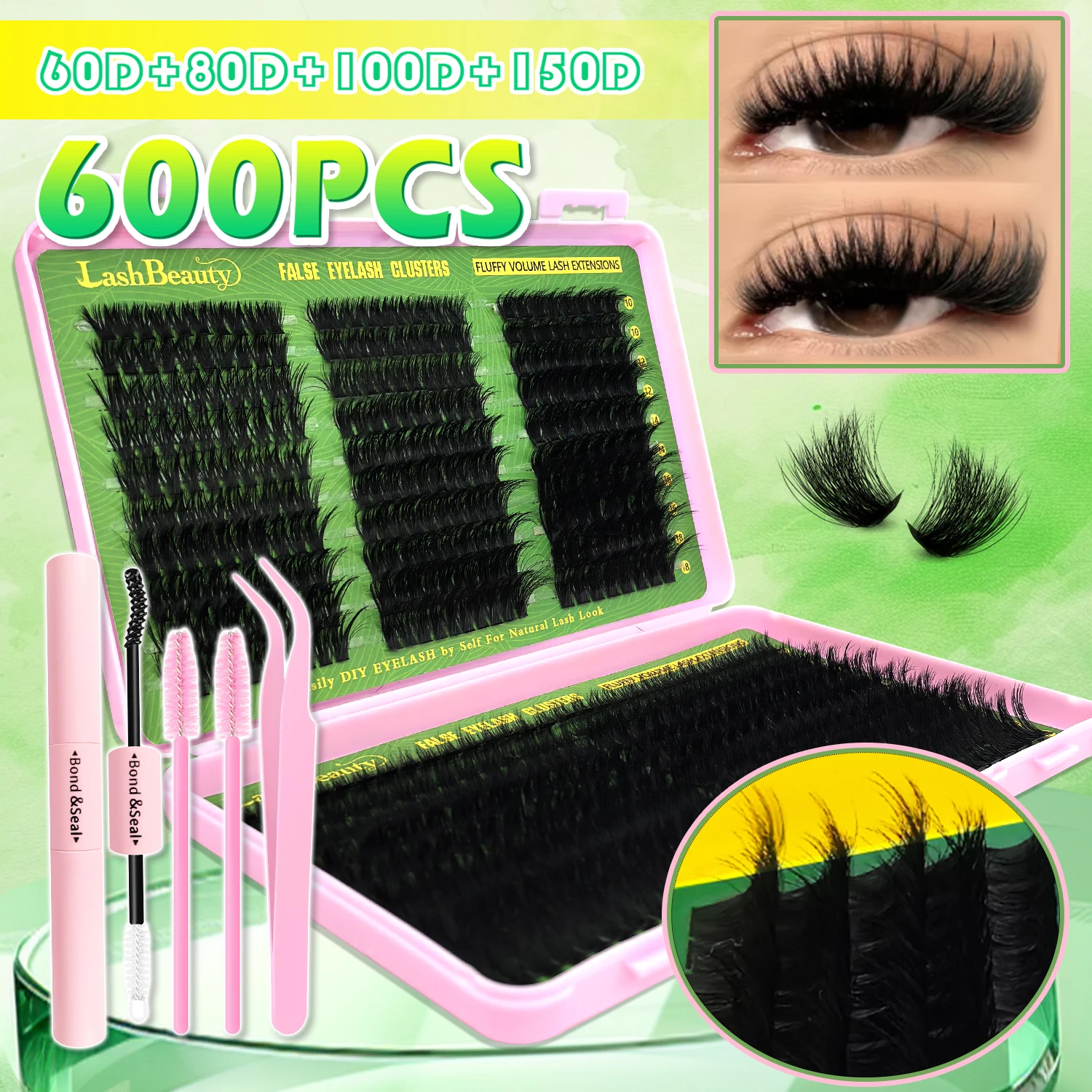 Lash Clusters Kit, …