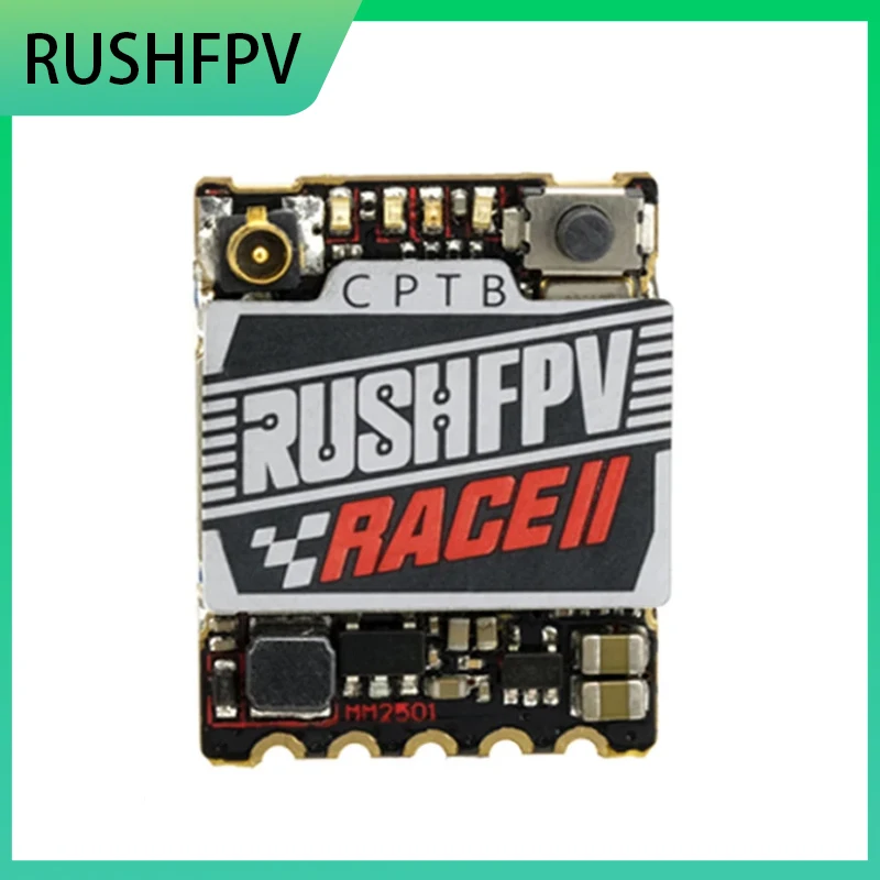 

SkyCityFPV RUSHFPV RUSH TANK RACE 2 RACE II 5,8G 48CH PitMode 25 МВт 100 МВт 200 МВт Макс. регулируемый дрон SmartAudio FPV VTX 20X15 мм