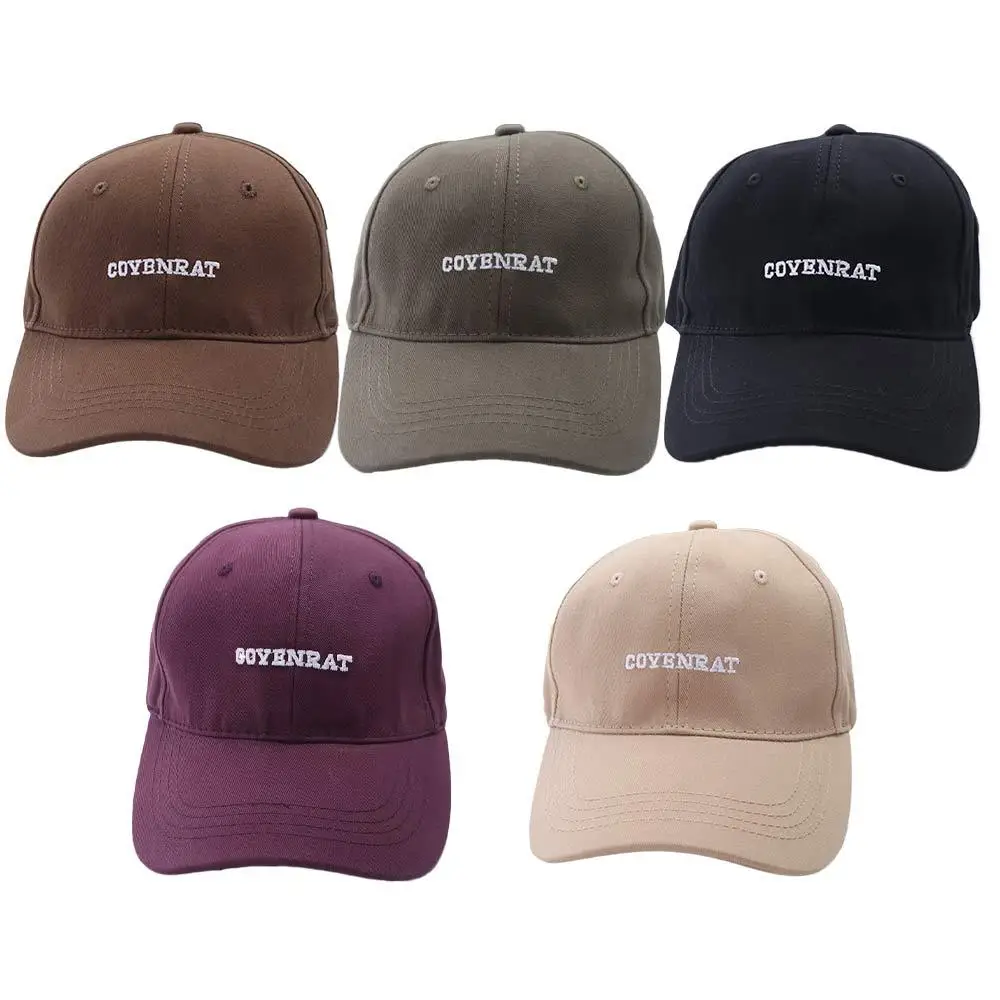 

Хлопковая бейсболка большого размера, регулируемая моющаяся винтажная кепка с утиным языком, универсальная кепка в корейском стиле с большой головкой