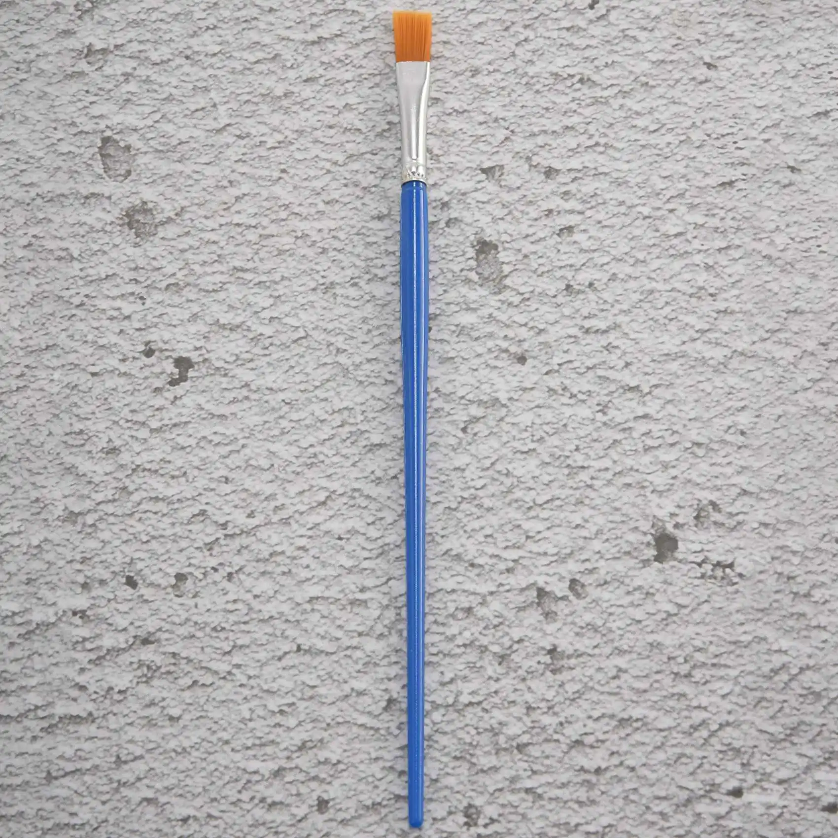 AINY-100 قطعة من فرش الطلاء المسطحة، مجموعة فرشاة صغيرة للرسم التفصيلي، فرش شعر من النايلون، ألوان مائية زيتية أكريليك، لوحة فنية رفيعة