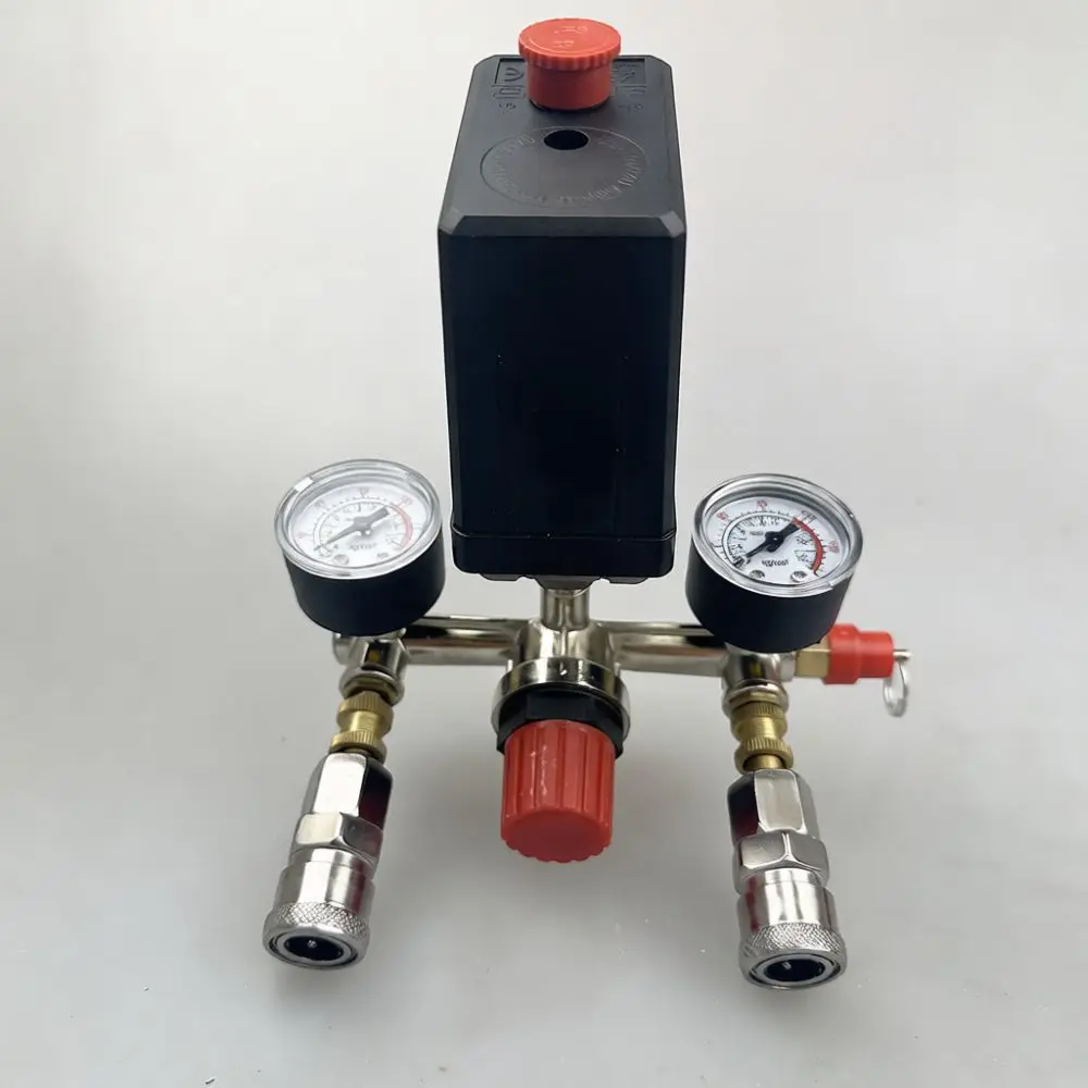 Air Compressor Manifold Assembly Pressure Regulator Control Valve For Bama Pneumatic Accessories Hardware Repair Replacement