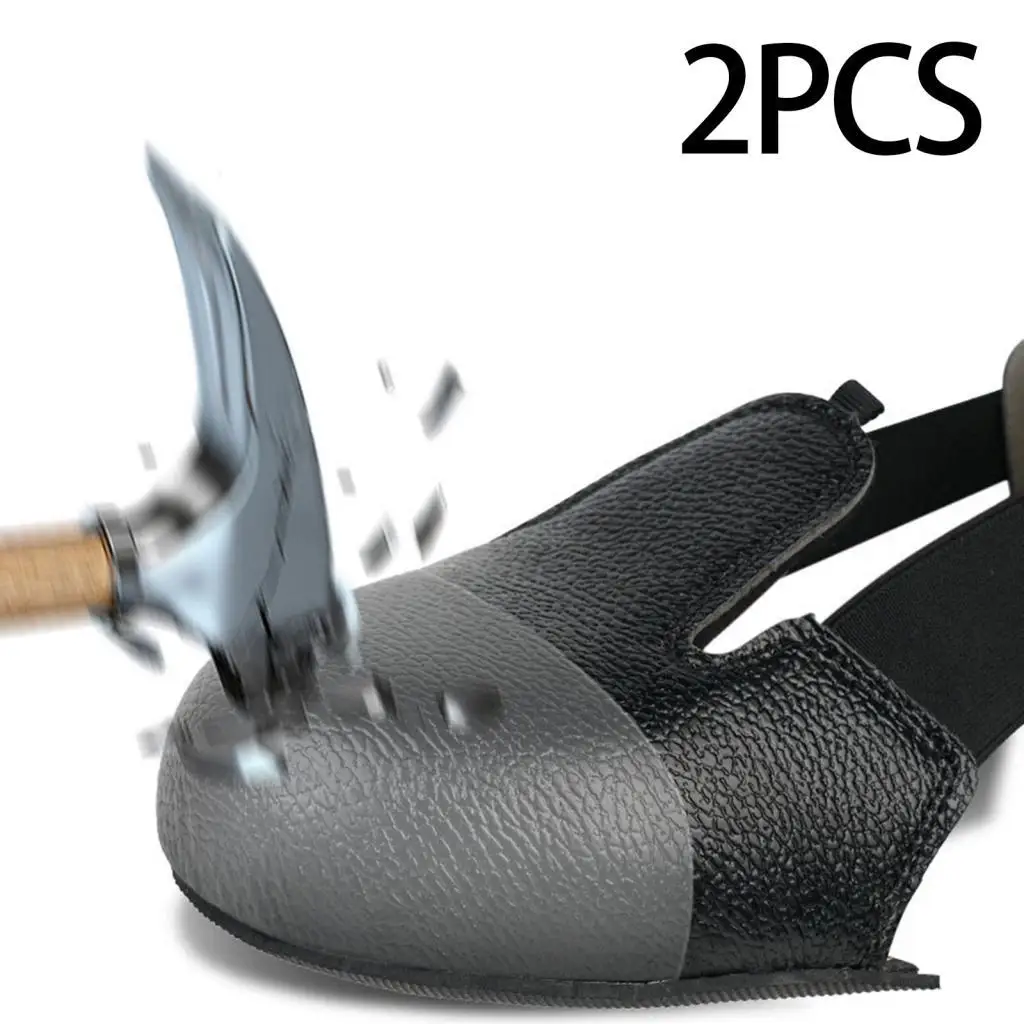 Toe Safety Shoe Covers Universal Leather Anti Smash Protective Footwear for Industrial Work Use