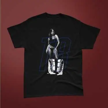 تيت ماكراي أنثى المغنية شارع العليا الرجعية الهيب هوب نمط مطبوعة فضفاضة القطن الخالص قصيرة الأكمام تي شيرت للرجال والنساء