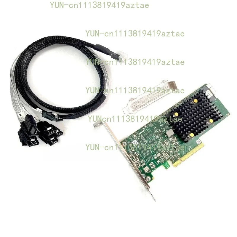9500-8i Tri-Mode HBA Controller 12Gbps SATA SAS PCIe 4.0 X8 + Sff-8654 Cable
