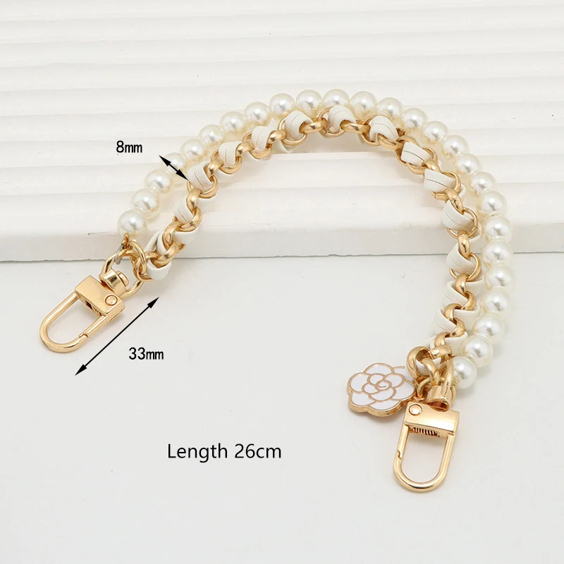 Liontin Rantai Ponsel Angin Wangi Kecil Rantai Mutiara Melalui Liontin Ponsel Kulit