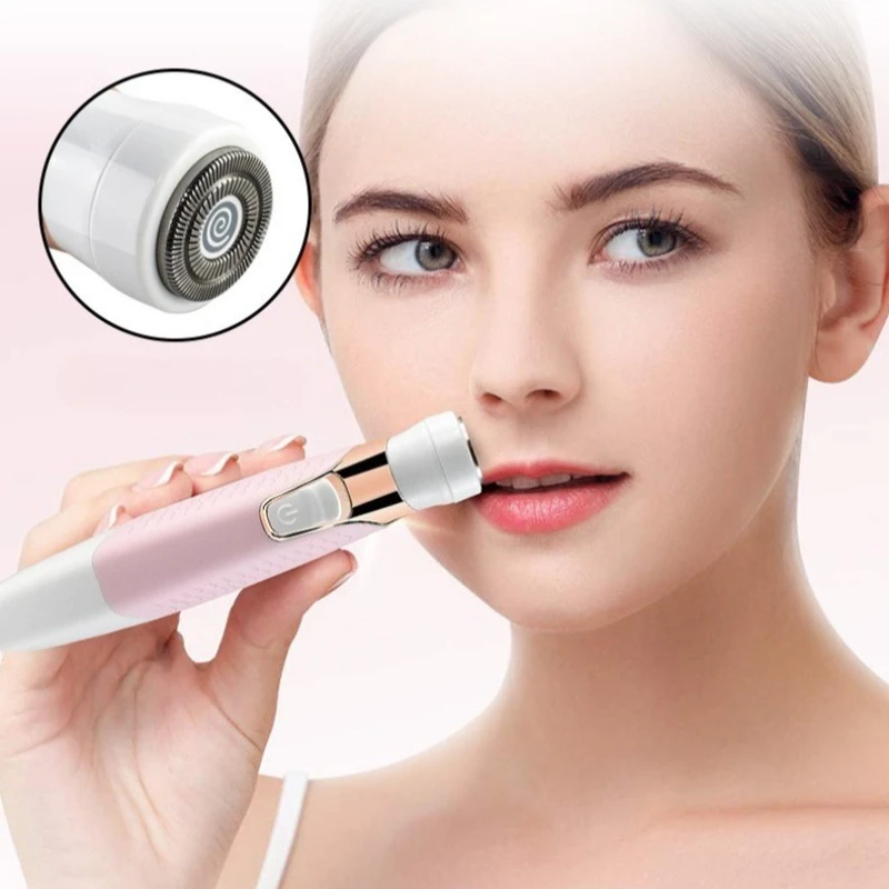 

5 in1 Facial Body Removal Epilator Armpit Bikini Hair Leg Pubic Hair Trimmer Electric Razor Clipper Shaver Trimmer for Women