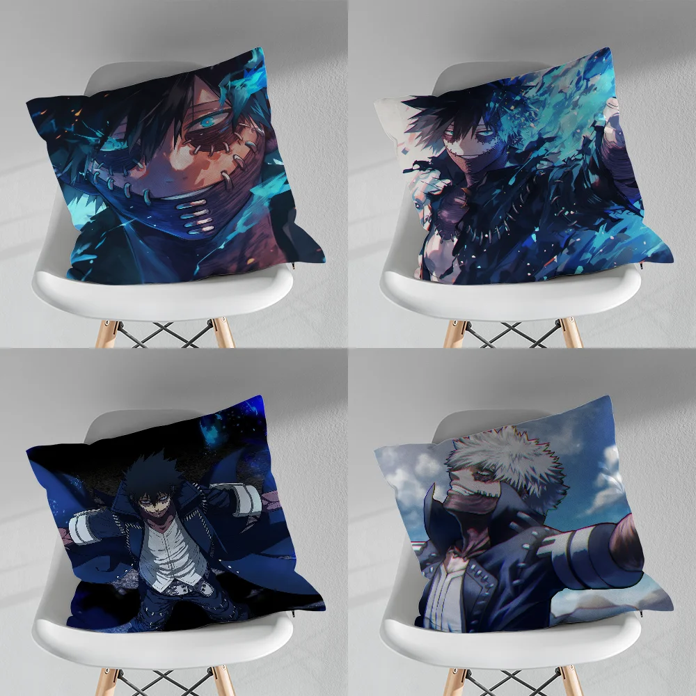 

My Hero Academia Dabi Anime Pillow Case Pillow Case Soft Cushion Cases for Farmhouse Sofa Decor Home Decorations and Protector