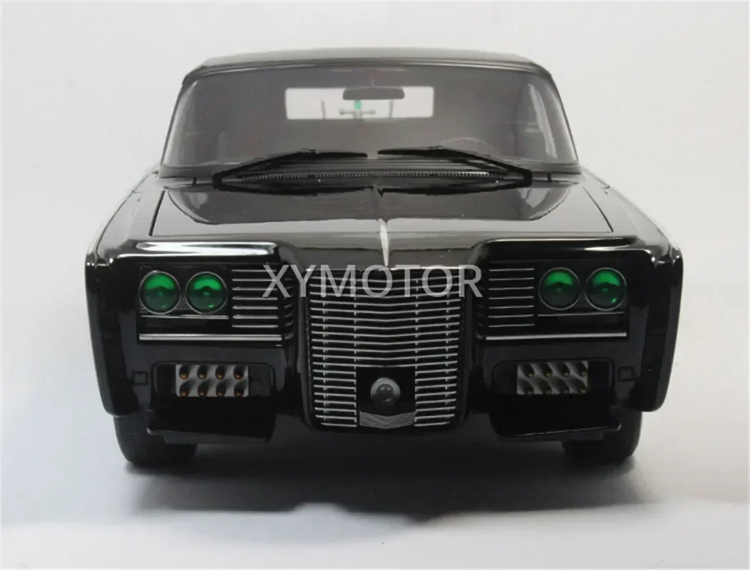 AUTOart 1/18 For BLACK BEAUTY /GREEN HORNET Diecast Car Model Kids Boy Gifts For Collection Display Black Metal,Plastic,Rubber