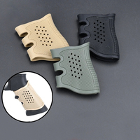 Tactical Rubber Airsoft Accessories Anti-slip Breathabl Pistol Cover For AR15 HK416 M4 M16 G17 G19 G22 Hunting Weapon Part