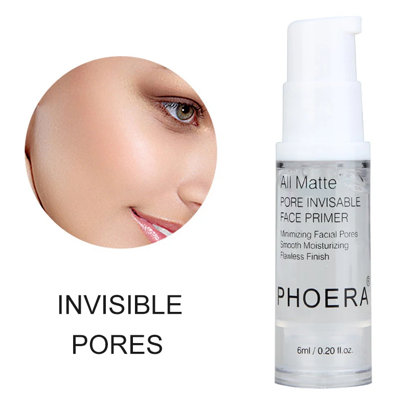 PHOERA 3/5 stücke Make-Up Gesicht Primer Set Unsichtbaren Poren Öl-control Gesichts Creme Erhellen Foundation Primer Kosmetische TSLM1