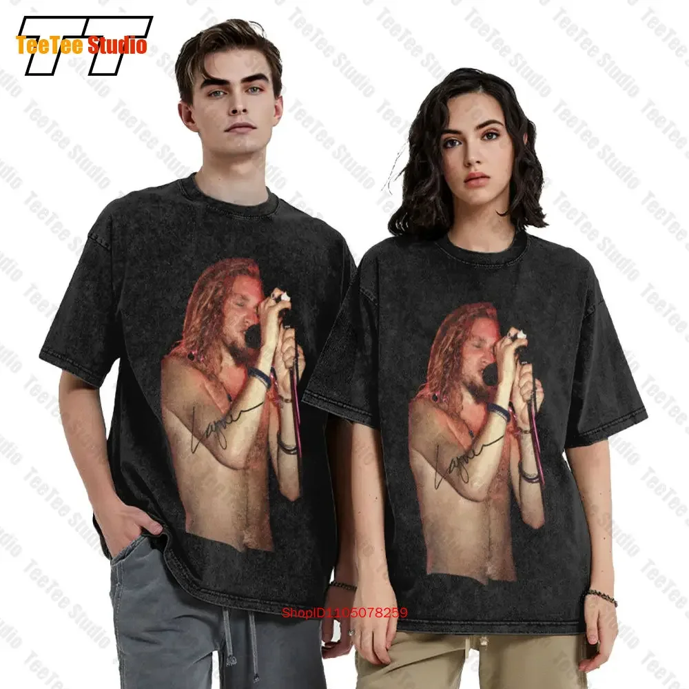 Layne Staley Alice In Chains Rock Band Vintage Oversized T-Shirt QQCS