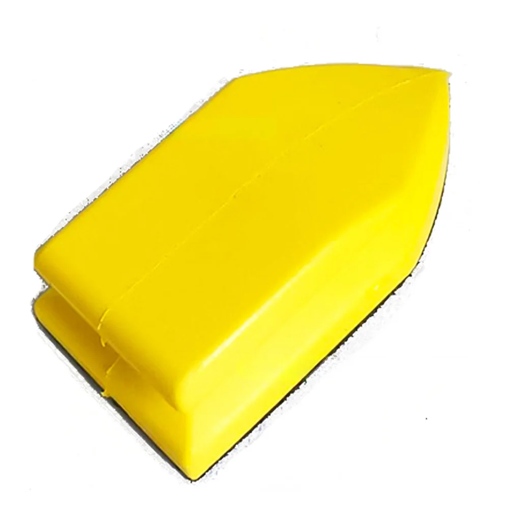 Rust Removal Yellow Hand Polishing Pad PU Material Lightweight Design Portable Multi-material Use DIY Projects