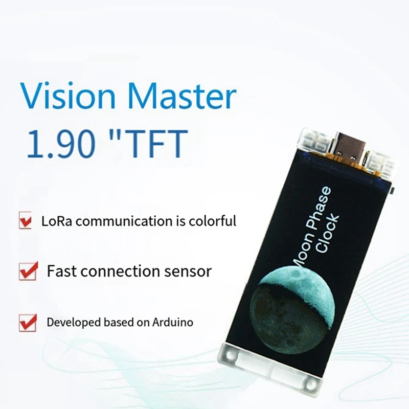 T36C Nieuwe 1.9Inch TFT Kleurenscherm ESP32-R8 Module SX1262 Chip Lorawan Protocol Bluetooth Wifi