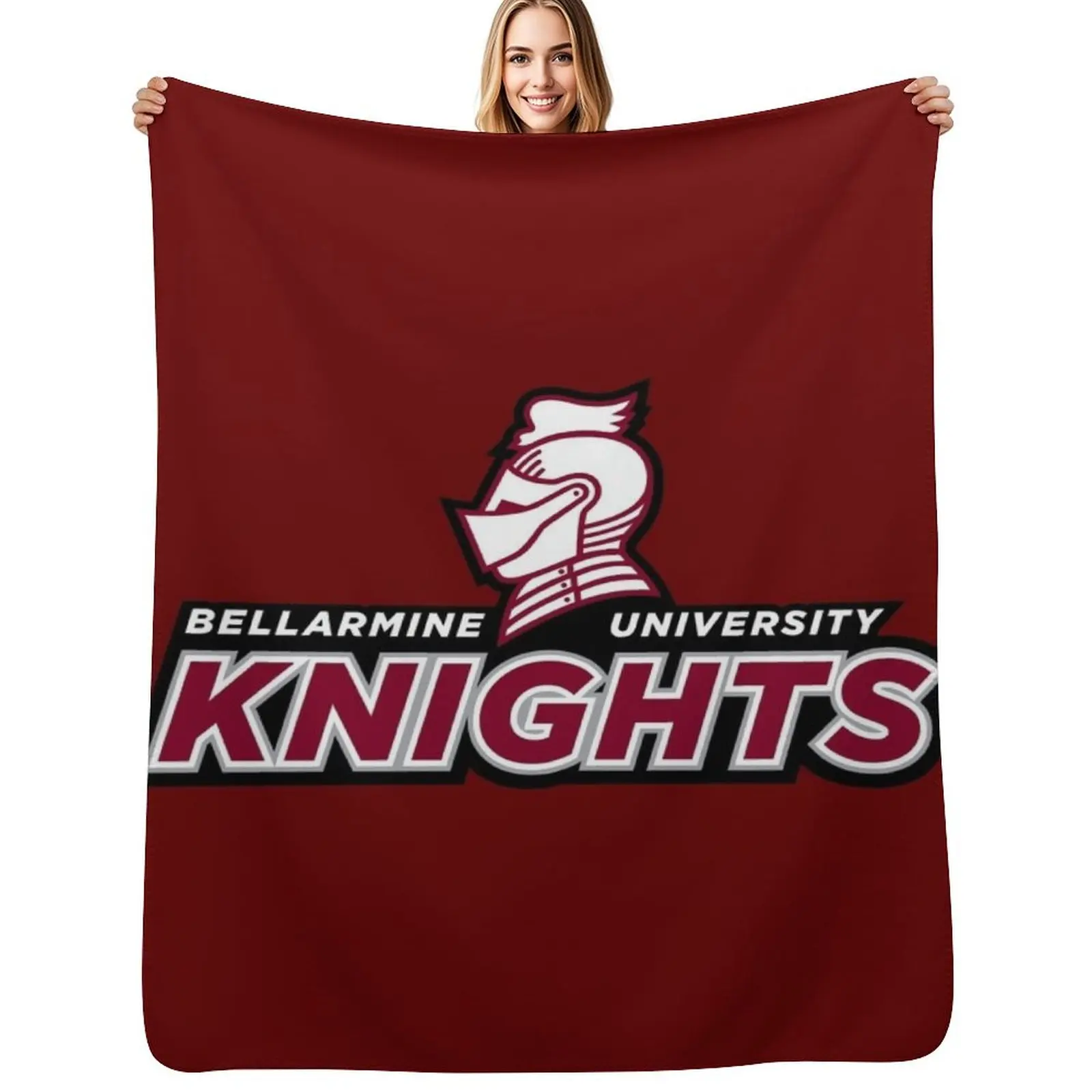 

Bellarmine Knights Throw Blanket Ultra Soft Flannel Fleece Blanket for All Seasons