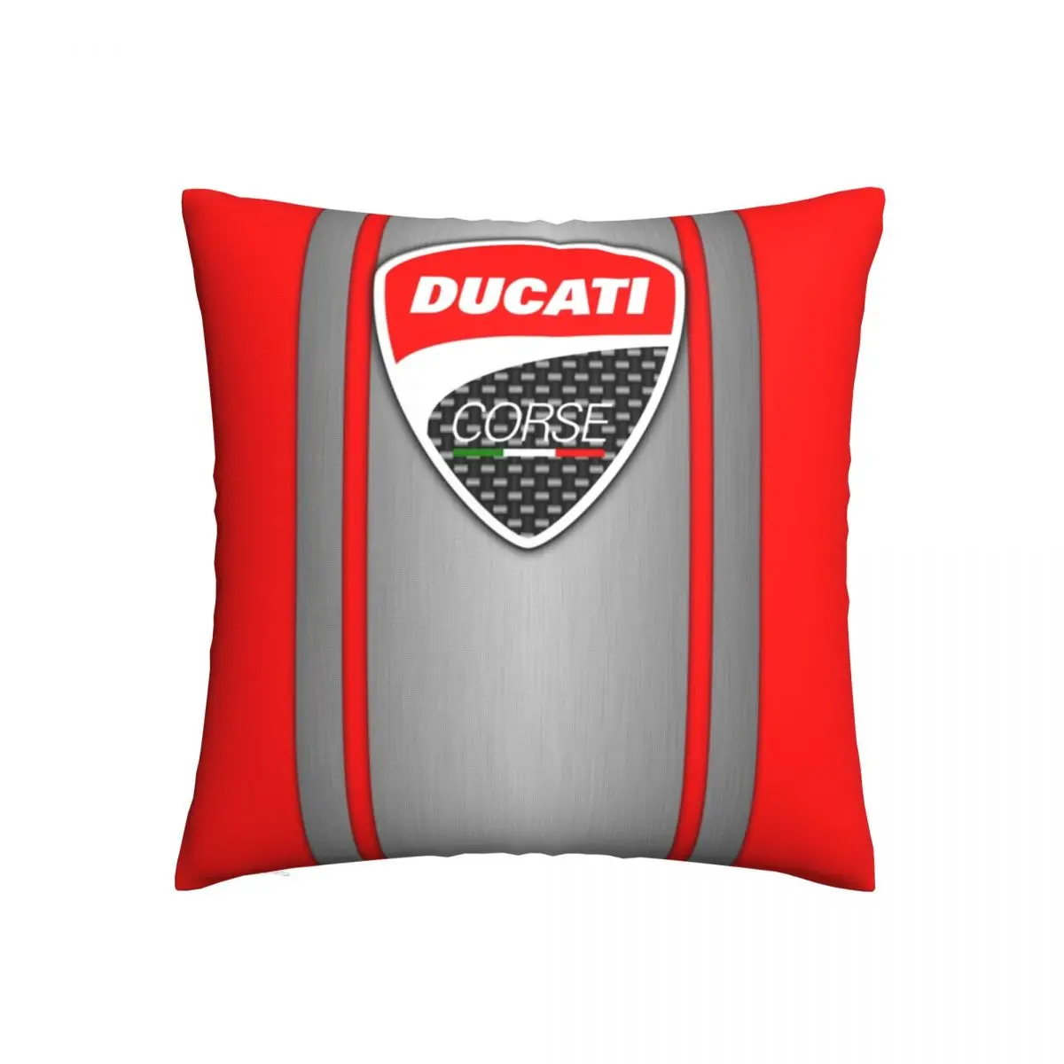 Ducati Corse Steel Skin Square Pillowcase Cushion Cover Spoof Zipper Home Decorative Throw Pillow Case for Sofa Seater Nordic