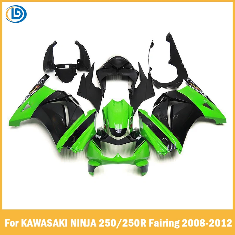 

For KAWASAKI NINJA 250 250R EX250 2008 2009 2010 2011 2012 Motorcycle Fairing Kit ABS Body Injection Fairings Bodywork Bodykit