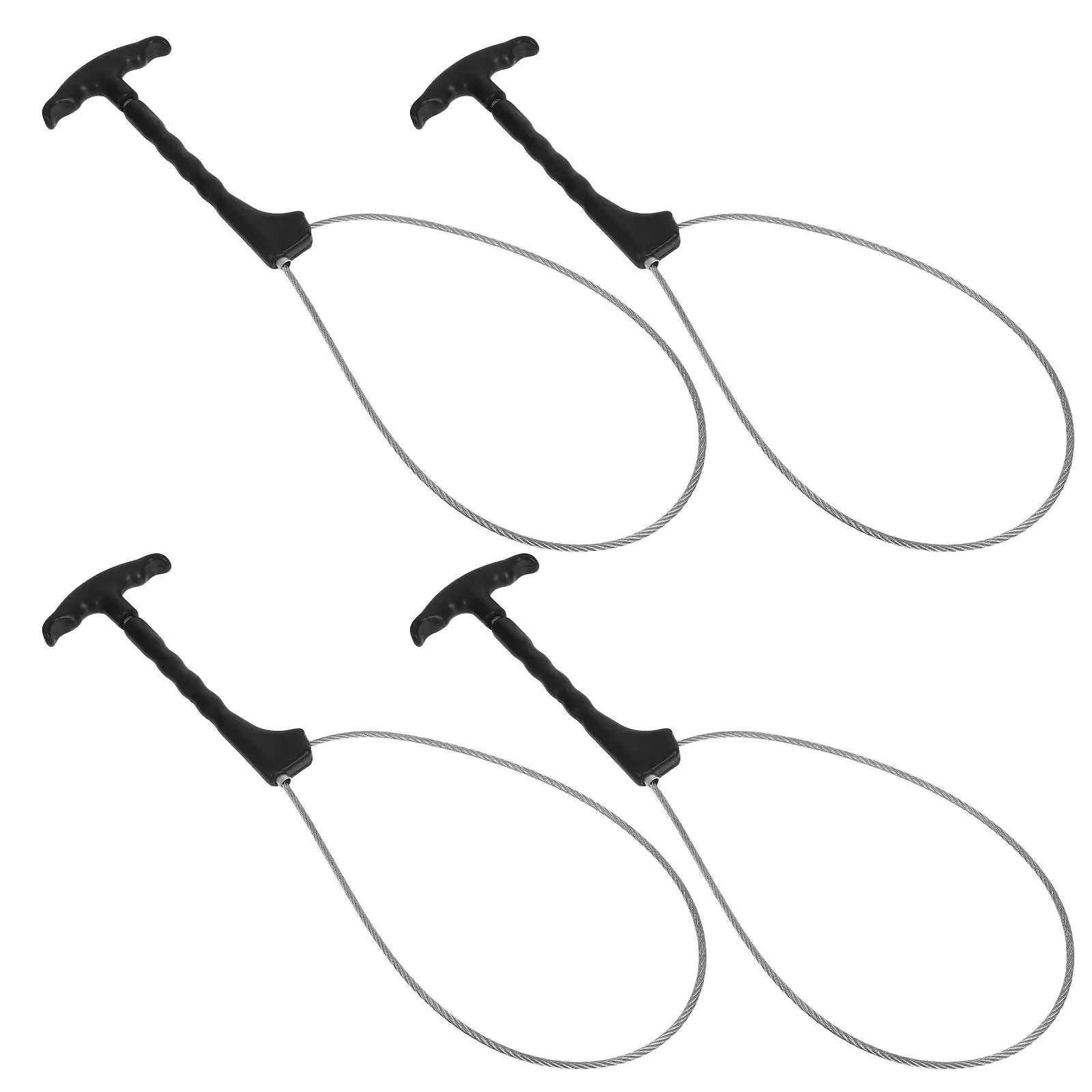 

4pcs High Quality Pig Catcher Holder Durable Steel Wire Plastic Material Locking Buckle Farm Equipment Black Green