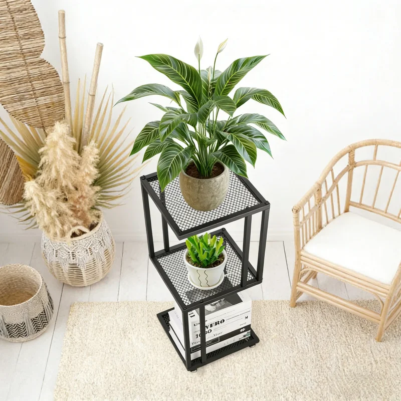 2layer-metal-flower-stand-indoor-and-outdoor-universal-living-room-bedroom-balcony-green-radish-succulent-flower-pot-stand-stora