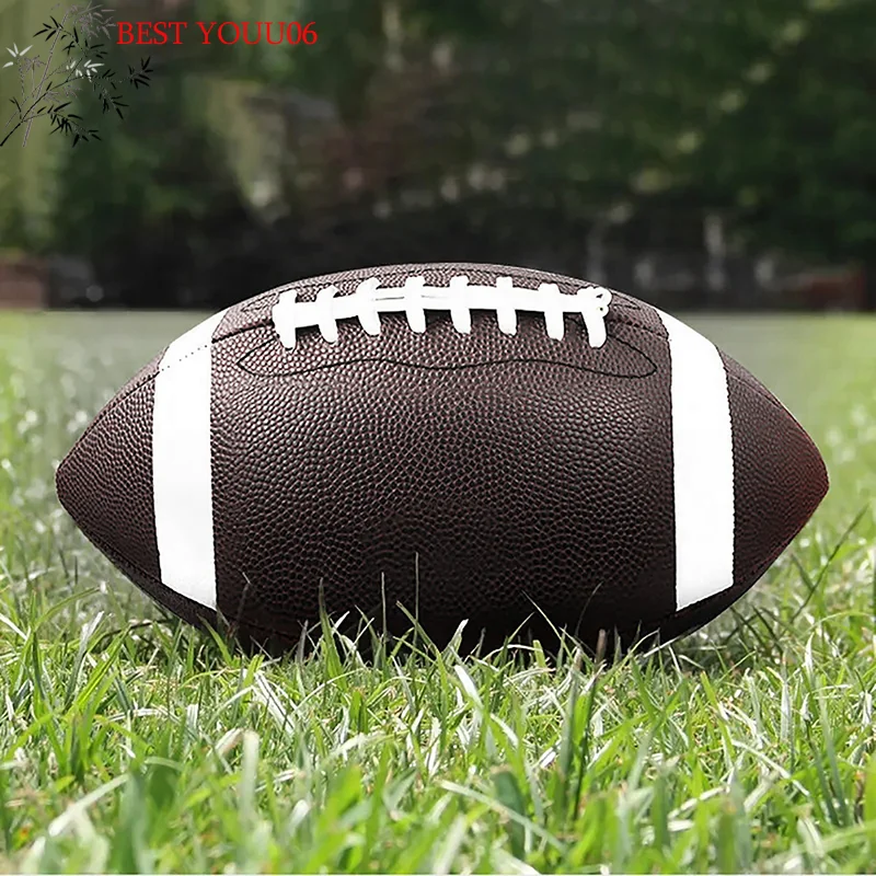 

(YOUU06)American Football Soccer Rugby Association Footy Ball Standard Size 8.5inch Sport Football For Men Women Children