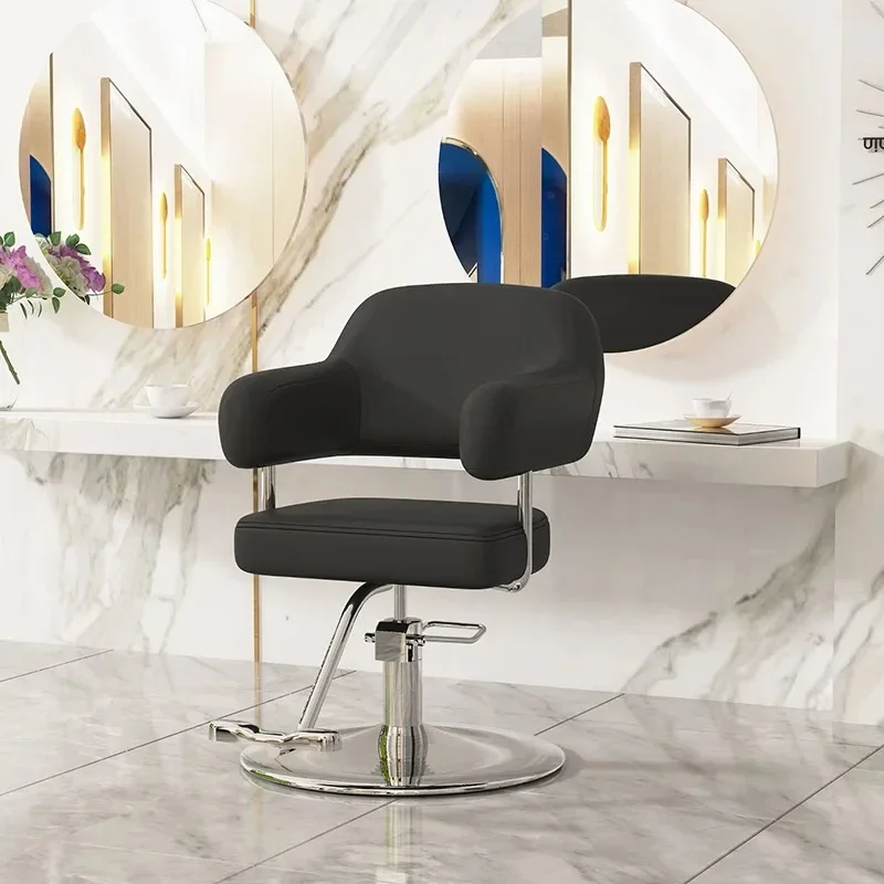 

Stool Swivel Barber Chair Modern Professional Styling Luxury Salon Chair Classic Esthetician Friseurstuhl Salon Furniture