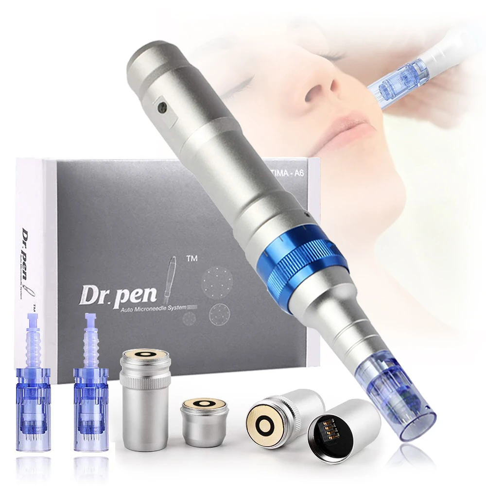 nuovo-dr-pen-a6-microneedling-derma-pen-kit-di-strumenti-elettrici-wireless-per-la-cura-della-pelle-con-2-cartucce-a-12-pin-aghi