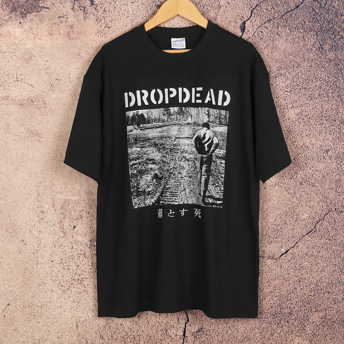 Dropdead T-Shirt Hardcore Punk Powerviolence Band Siege Spazz Cotton Men's Tops Loose Clothing Short Sleeves Shirt For Man