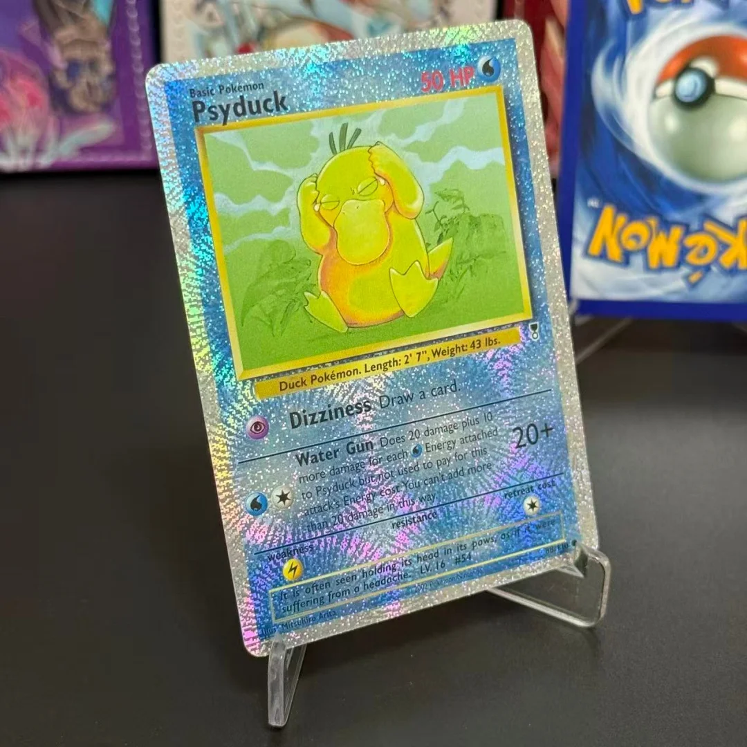 TCG English Psyduck Collection Cards #088 2002 Legendary Collection Reverse Holo Foil Cards Diy Proxy