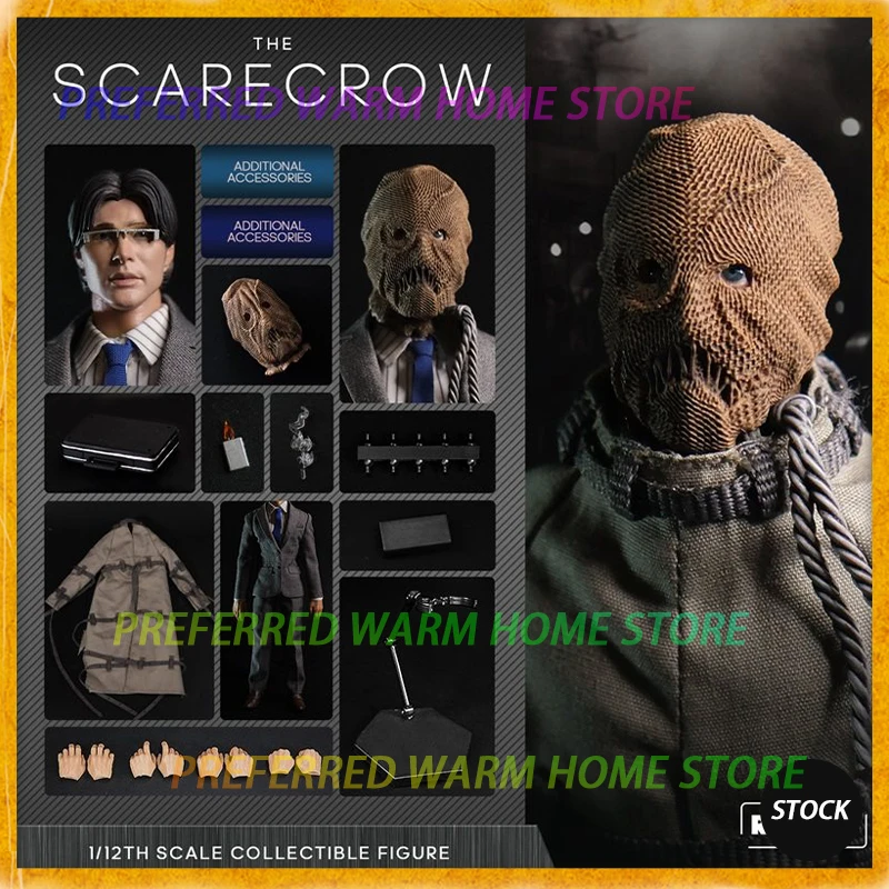 

In Stock Originate Remad Custom RM-003 SCARECROW REMAD CUSTOM 1/12TH SCALE COLLECTIBLE FIGURE Model Toys Jonathan Crane