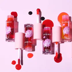 Lip Stain Waterproof Dual-use Natural Effect Lips Eyes Cheeks Liquid Lip Tint for Beauty Beauty Lips Cosmetics Lip Gloss