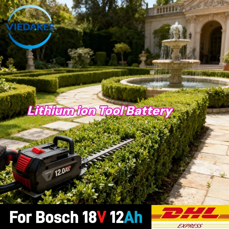 

Viedakes 18v battery replacement for bosch 18v battery 18v tools Drill Drivers，Impact Wrenches，Angle Grinders with fast charger
