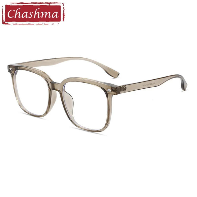 Chashma TR90 Eyeglasses Frame Square Lentes Optics Women Fashion Men Prescription Glasses For RX Lenses