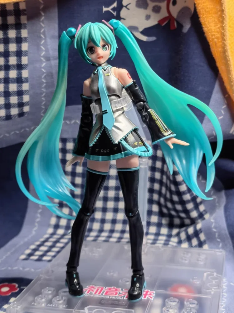 New Genuine Blokees Hatsune Miku Miracle Version Formula Style Anime Figure Action Figure Assemble The Model Decortion Toys Gift