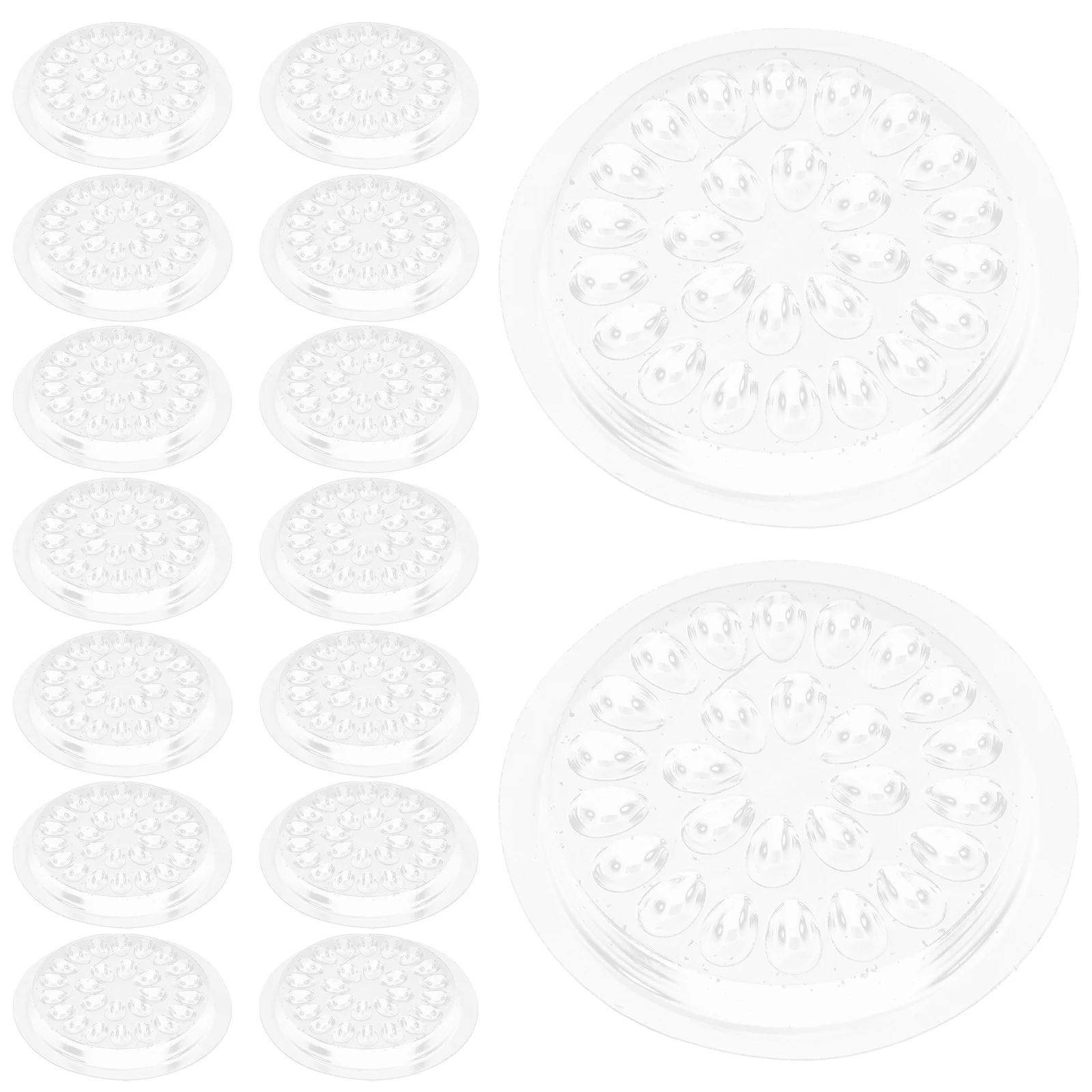 

30Pcs Grafting Eyelash Pad Acrylic Eyelash Organizer Hold Pigments Extensions Efficiently Reusable Lash Extension Accessories