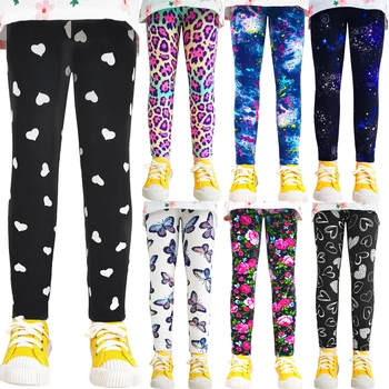 Girls Print Leggings 1