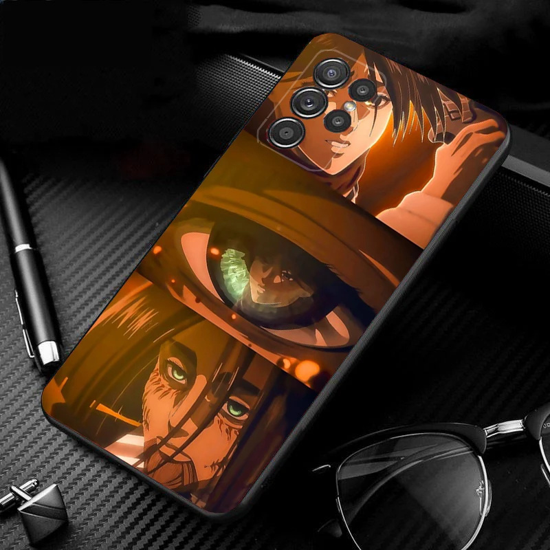 

Mikasa ackerman and eren yeager Phone Case For Samsung Galaxy S25 S24 S23 S22 S21 Ultra S24 S23 S22 S21 S25 Plus S24 S25 FE