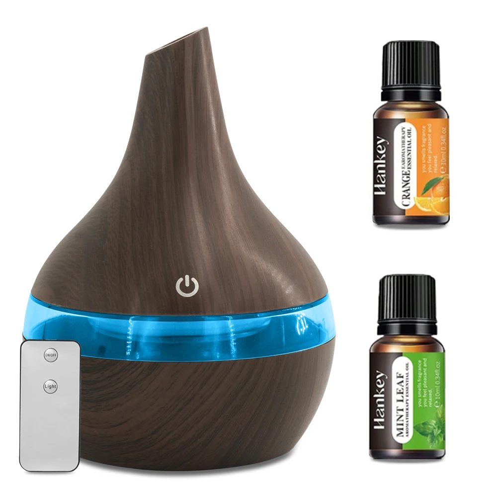 

3 in 1 Function Aromatherapy Humidifier - Silent Operation, 7 Ambient LED Light Settings & Timer, 300ml Remote Control Diffuser