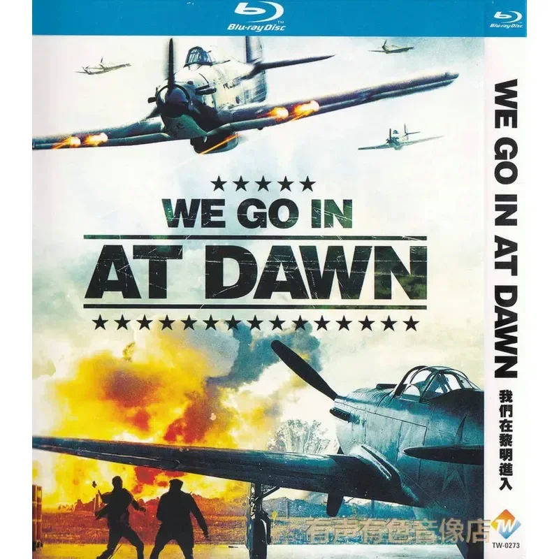 Historical War Movie We Enter At Dawn Genuine High Definition BD Blu Ray 1 Disc DVD