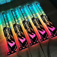 Graphics Card Bracket LED25cm Graphics Card Companion Bracket Cool Color-Changing Led Light Strip Graphics Card Bracket